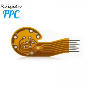 Най-продаваните led променящи цвета fpc 1020 сензор за пръстови отпечатъци Съединение lcd модули android tv box гъвкава печатна платка